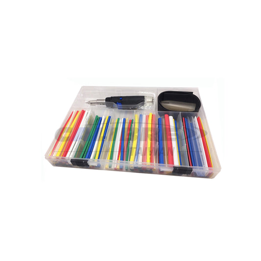 162PC 2 in 1 Kit-Portable Heat Shrink Kit