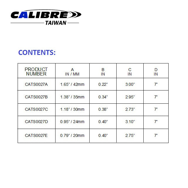 6pc Impact Ball Joint Separator Set PAT.