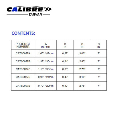 6pc Impact Ball Joint Separator Set PAT.