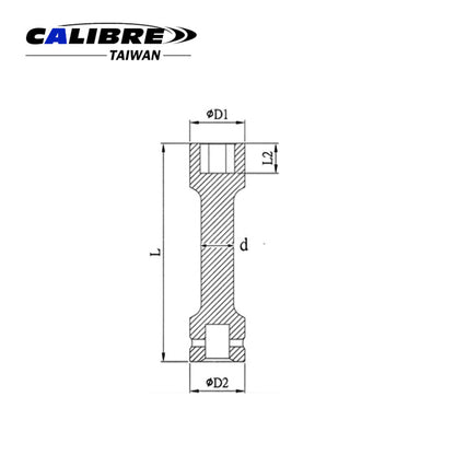 1" Dr Hexagon Torque Impact Socket