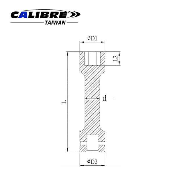 3/4” Dr Hexagon Torque Impact Socket