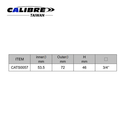 3/4” Volvo Truck Fan Bearing Base Socket