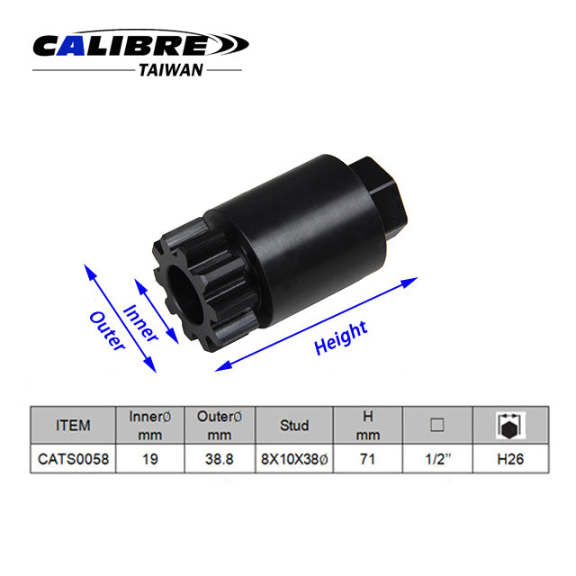 Volvo (MP8/MP10) Flywheel Turning Tool