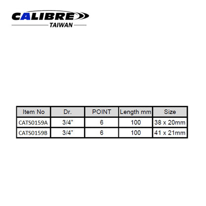 Impact Rear Wheel Nut Socket