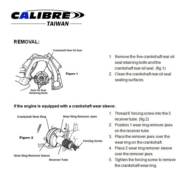 Rear Seal Repair Kit Tool Set