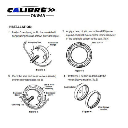 Rear Seal Repair Kit Tool Set