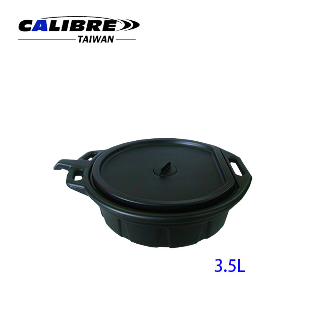 Oil Drain Pan With Cover