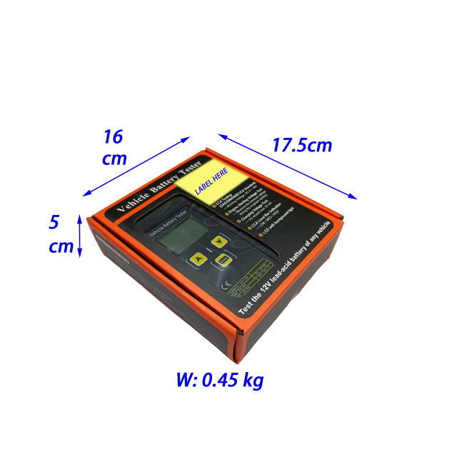 Vehicle Battery Tester