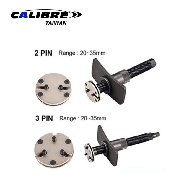 2 & 3 Pin Brake Piston Rewind Back Tool