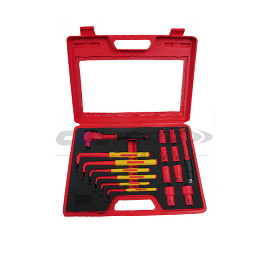 VDE Hex Key & Socket Ratchet Set