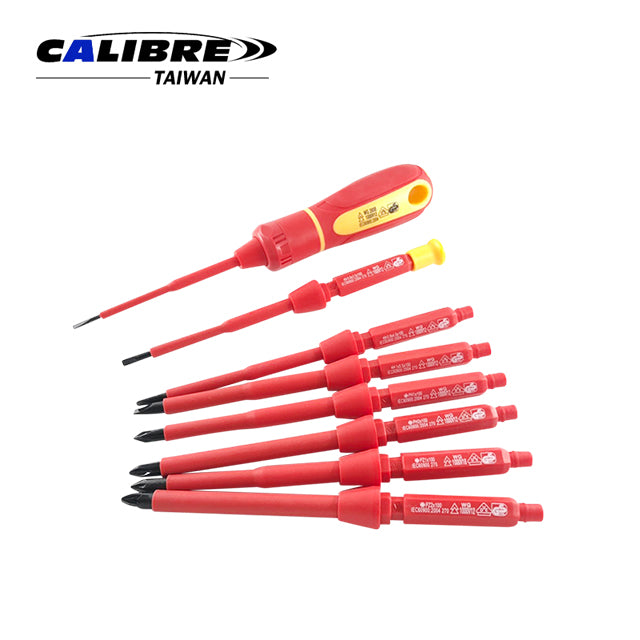 10pc VDE Interchangeable Screwdriver Set